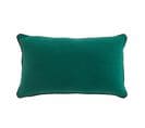 Coussin Dehoussable 30 X 50 Cm Lanette Emeraude