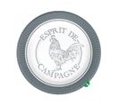 Set De 10 Assiettes En Carton 23 Cm Coq De Campagne