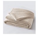 Edredon Velours De Coton Cesar Beige