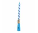 Bougie D Anniversaire Musicale 12.5 Cm Bleu