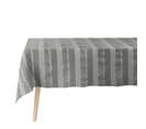 Nappe Coton Tisse 140 X 240 Cm Eldora Gris