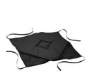 Coussin Galette De Chaise 40 X 40 Cm Essentielle Noir