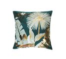 Housse De Coussin 40 X 40 Cm Feuilles De Prusseor Vert