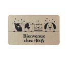 Tapis D'entree 45 X 75 Cm Bienvenue Chez Nous