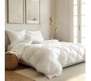 Couette Microfibre - Chaude 140 X 200 Cm Blanc