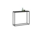 Console Au Style Industrielle Chad - Noir