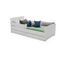 Lit Enfant Aksel Avec Tiroir - Sommier Et Inclus - 140 Cm X 70 Cm