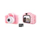 Appareil Photo Pour Enfants Rose Avec Carte Sd 32 Go