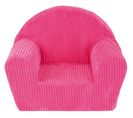 Fauteuil Club Velours Côtelé Rose