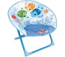 Ma Petite Carapace Siège Lune Pliable - Tortues Aquatiques - Pour Enfant - H.47 X L.54 X P.42 Cm