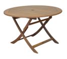 Table Ronde En Acacia 120 Cm Sophie