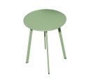 Table Basse De Jardin En Acier Massai 50 Cm Vert Light