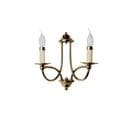 Applique Luminaire Baroque 2 Bougies Elegance