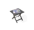 Table Basse De Jardin Pliante En Aluminium Gris Anthracite - Marius