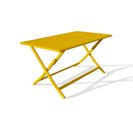 Table De Jardin Pliante En Aluminium Moutarde - Marius