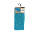 Tapis De Salle De Bain Bleu Turquoise En Microfibre Boules 45 X 75 Cm