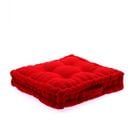 Coussin De Sol - 40 X 40 Cm Rouge