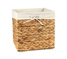 Cube De Rangement En Jacinthe D'eau - 32x32x32/33cm