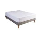 Protège Matelas Coton Molleton Bonnet 40 Blanc 140x200