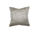 Coussin Python Taupe 40x40