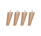 Pied Scandinave Bois (lot De 4)