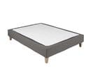 Cache Sommier Coton Jersey Taupe 120x200