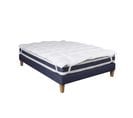 Surmatelas Fibre 700g S45 Soutien Mi-ferme 90x190 - 1 Personne - Accueil Très Moelleux