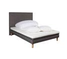 Ensemble Matelas, Sommier, Tete De Lit, Couette, Oreillers Soutien Ferme 140x190 - 2 Personnes - Acc