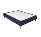 Cache Sommier Coton Jersey Bleu Marine 110x190