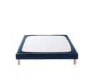 Cache Sommier Coton Jersey Bleu Marine 140x190