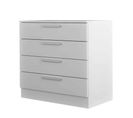 Commode 4 Tiroirs Blanc