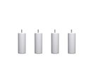 Pied Cylindrique Bois (lot De 4)