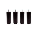 Pied Cylindrique Bois (lot De 4)