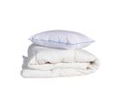 Pack Couette Confort 140x200 Et Oreiller 30% Duvet De Canard Anti-allergènes