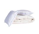 Pack Couette Confort 260x240 Et Oreiller 30% Duvet De Canard Anti-allergènes