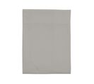 Drap Plat Coton Made In France Gris 180x290