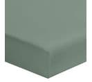 Drap Housse Coton Bonnet 30 Made In France Vert 120x190