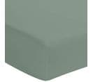 Drap Housse Coton Bonnet 40 Made In France Vert 160x190