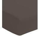 Drap Housse Coton Bonnet 40 Made In France Anthracite 180x200