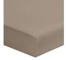 Drap Housse Coton Bonnet 30 Made In France Marron 80x190