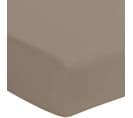 Drap Housse Bio Bonnet 40 Made In France Taupe 160x200