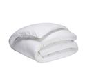 Housse De Couette Satin De Coton Made In France Blanc 240x220