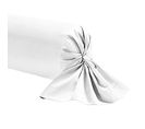 Taie De Traversin Lin Made In France Blanc 90 Cm (traversin)