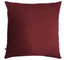 Taie D'oreiller Double Gaze De Coton Bordeaux 60x60 Cm