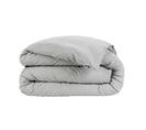 Housse De Couette Flanelle Gris 140x200