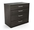 Commode 4 Tiroirs Anthracite