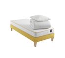 Ensemble Matelas Mousse, Sommier, Pieds, Couette Et Oreiller Aurore 300 Soutien Ferme 90 X 190