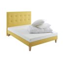 Ensemble Matelas Mousse, Sommier, Pieds, Couette Et Oreiller Aurore 100 Soutien Ferme 140 X 190