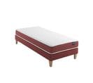 Ensemble Matelas Accueil Latex, Sommier Crépuscule 400 Soutien Ferme 120 X 200 - Accueil Moelleux