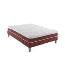 Ensemble Matelas Latex, Sommier Crépuscule 600 Soutien Mi-ferme 130 X 190